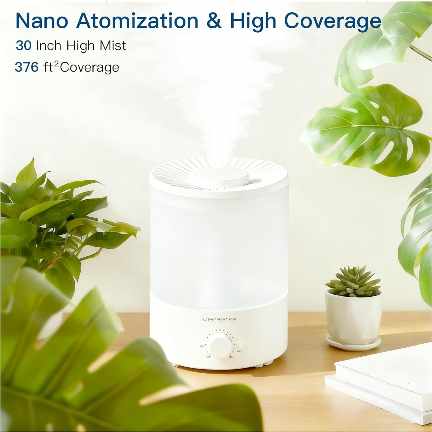 Thumbnail 6 de MegaWise Ultrasonic Humidifier 3.5 L ๐ง