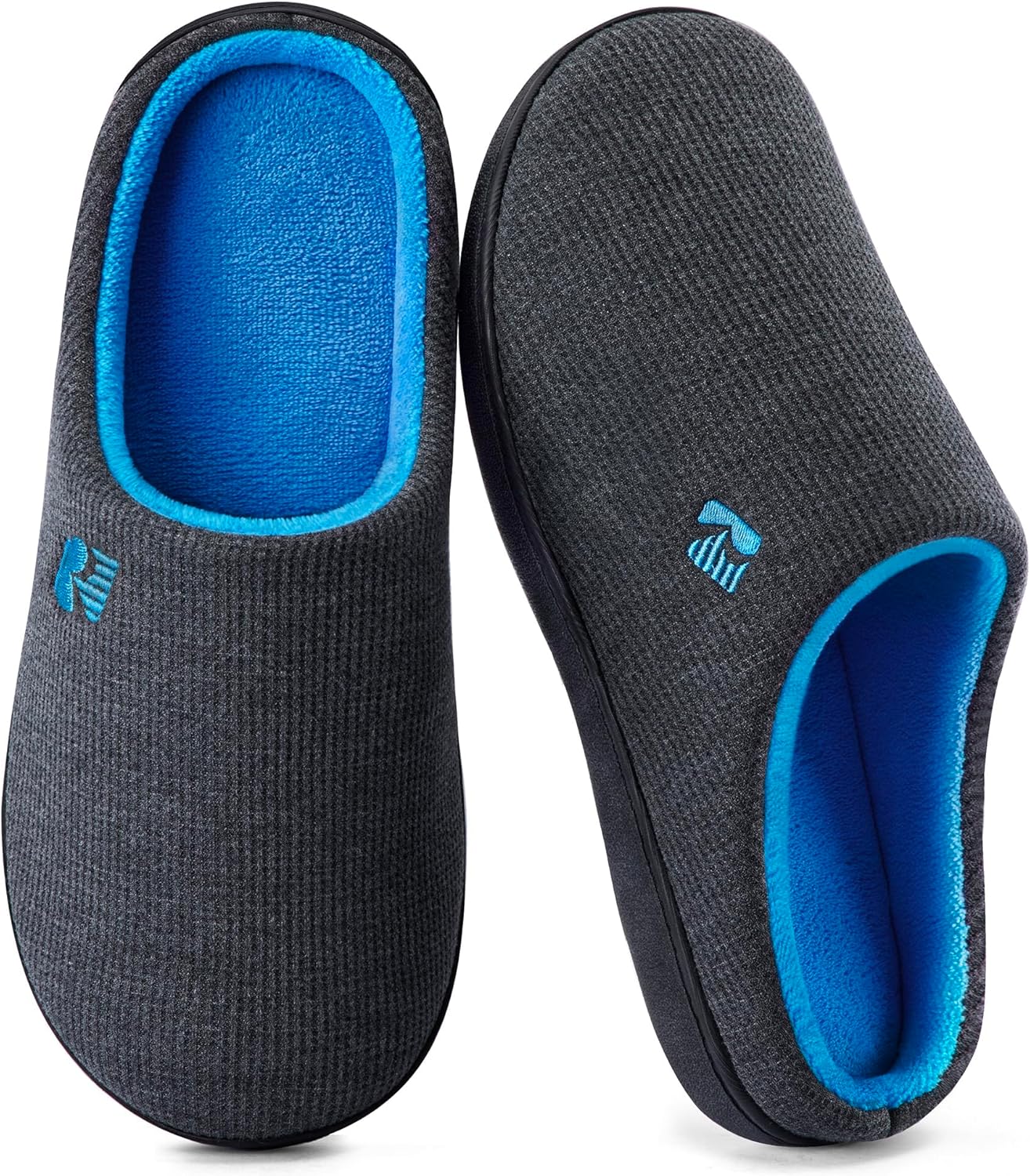 Detalle de RockDove Men's Original Two-Tone Memory Foam Slipper 👞