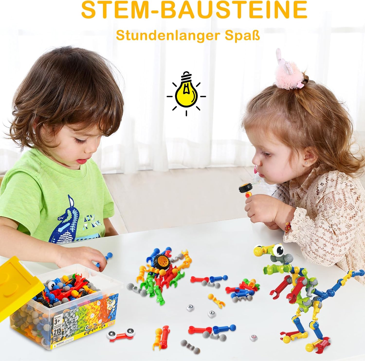 Detalle 2 de Afomida 215-STK Baustein-Spielset ab 5