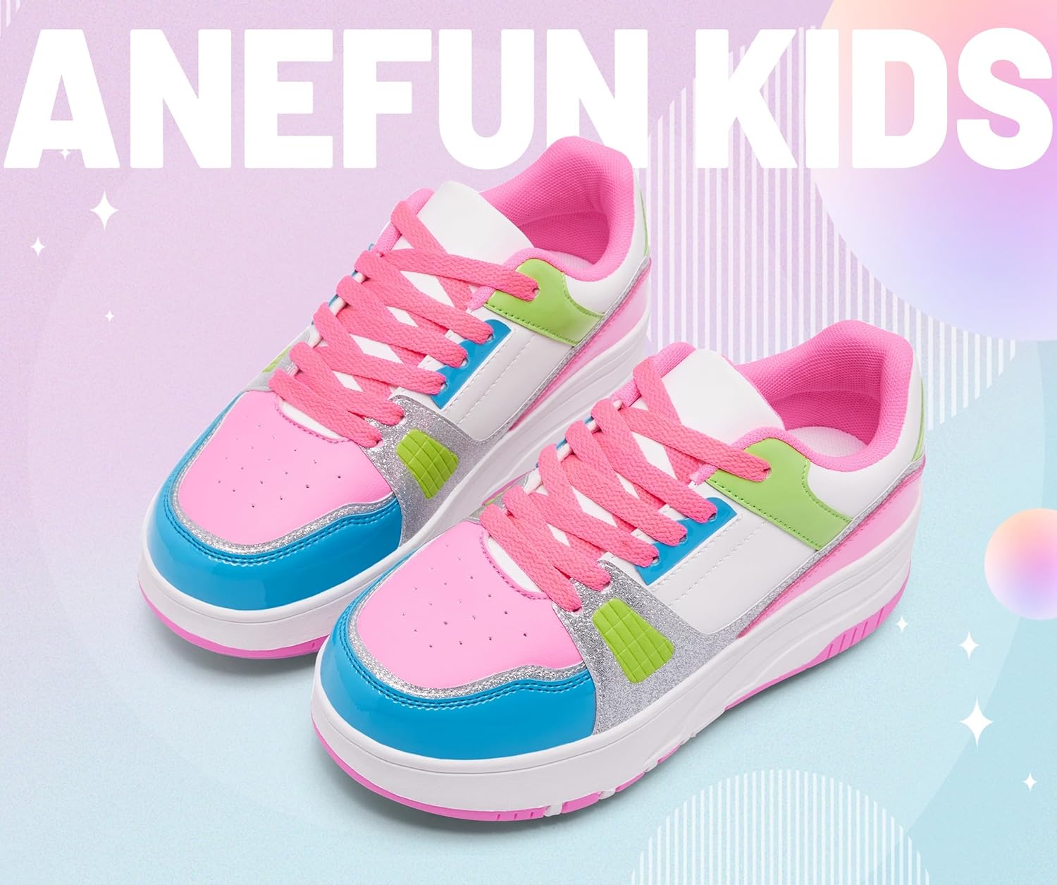 Thumbnail 3 de ANEFUN Roller Skate Shoes for Kids – Detachable Wheels, Beginner Friendly