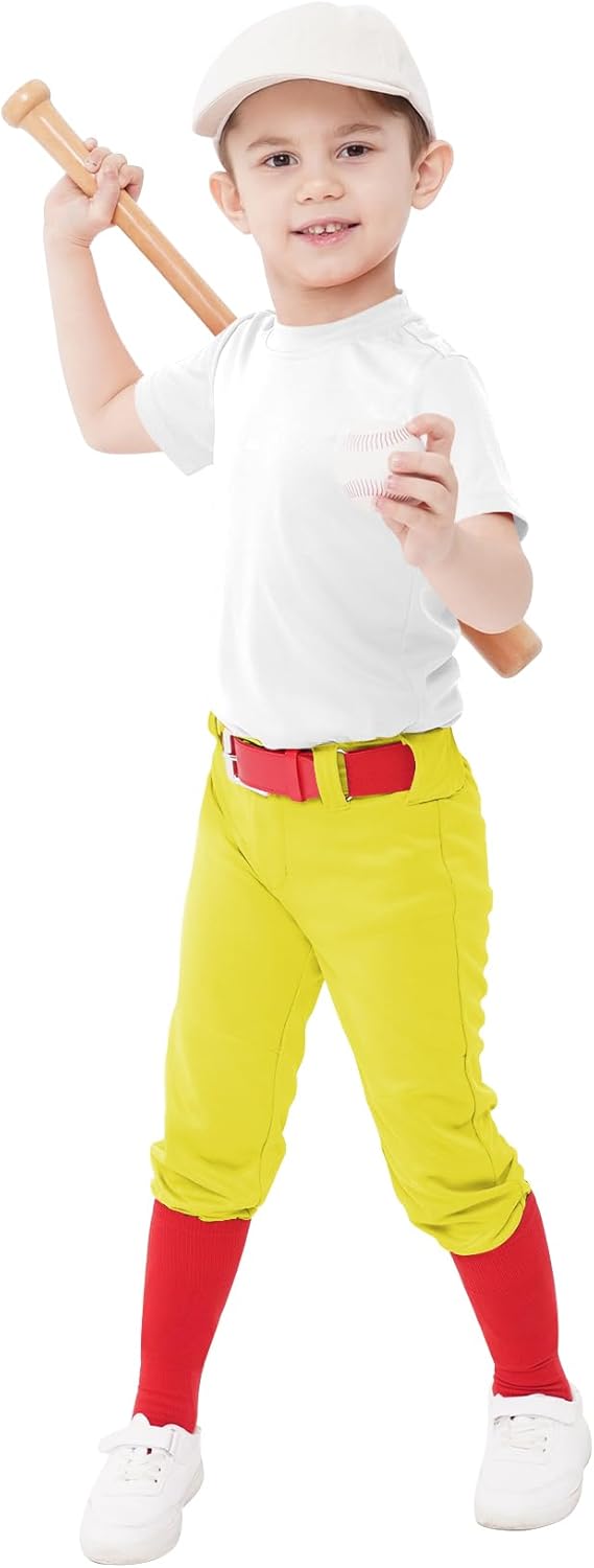 Thumbnail 5 de QBK Toddler Baseball & Softball Pants (2T–13Y) for T-Ball, Boys and Girls