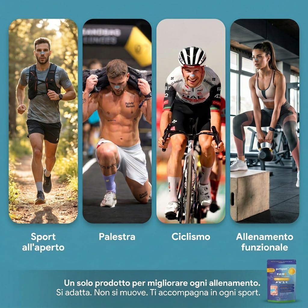 Thumbnail 6 de Gudsport by GudSlip Cerotti Nasali Sport (30+6): Più Aria, Più Performance