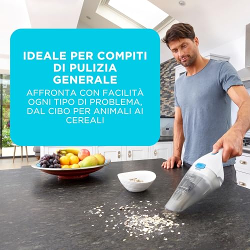 Detalle 2 de BLACK+DECKER Aspirapolvere portatile NVC115JL-QW