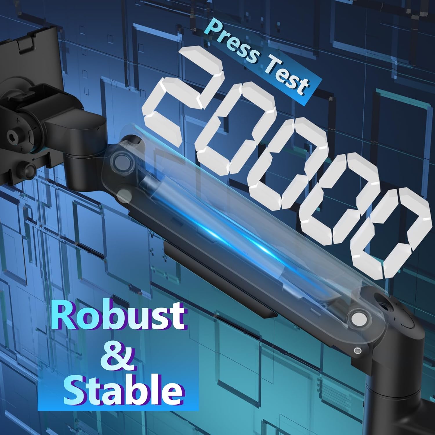Thumbnail 6 de WALI Dual Monitor Arm 49-inch