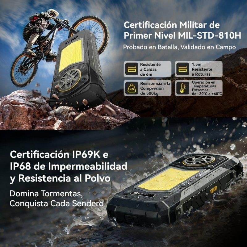 Thumbnail 1 de Blackview Rock 5 4G 12GB/256GB, 6.78" — Resistencia extrema en Android para campo y outdoors