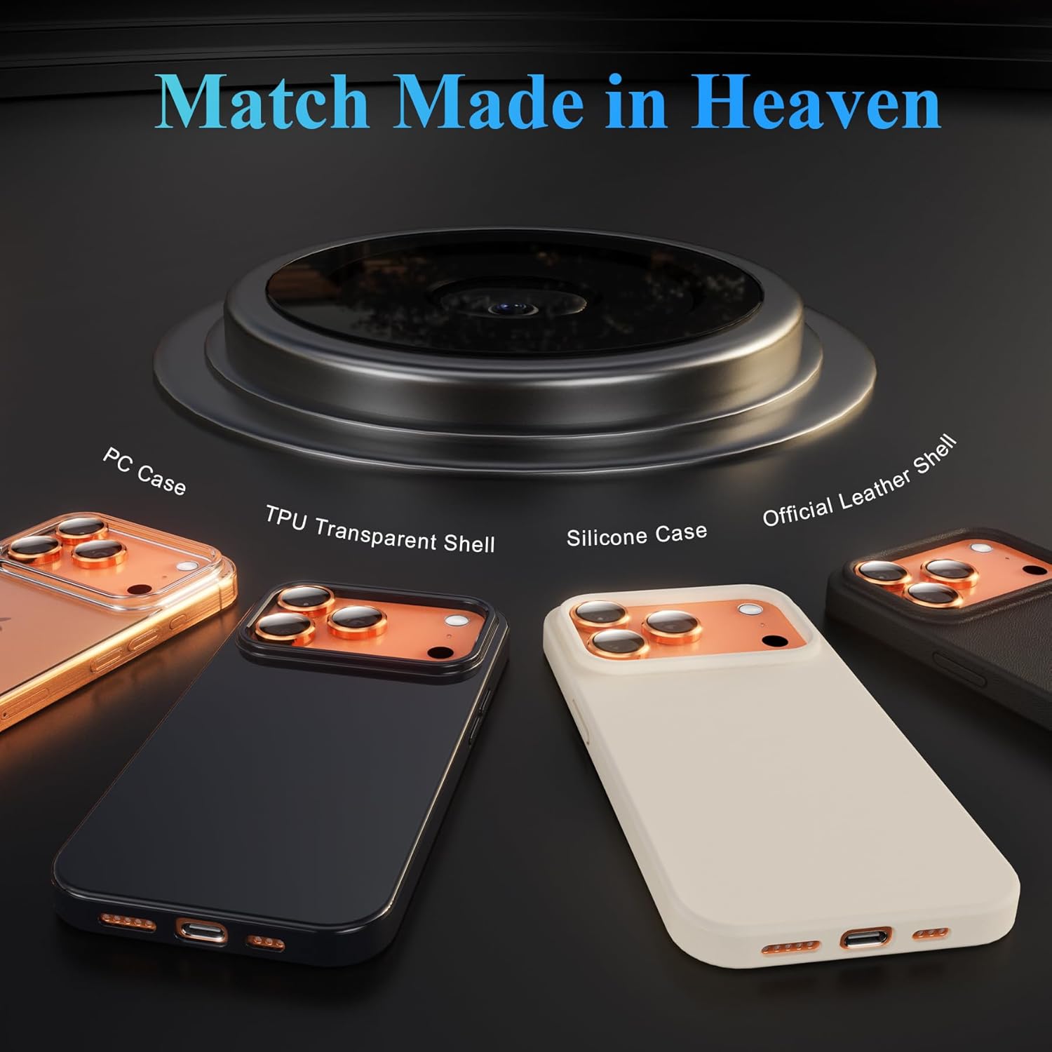 Thumbnail 5 de YWXTW Camera Lens Protector for iPhone 17 Pro ⚙