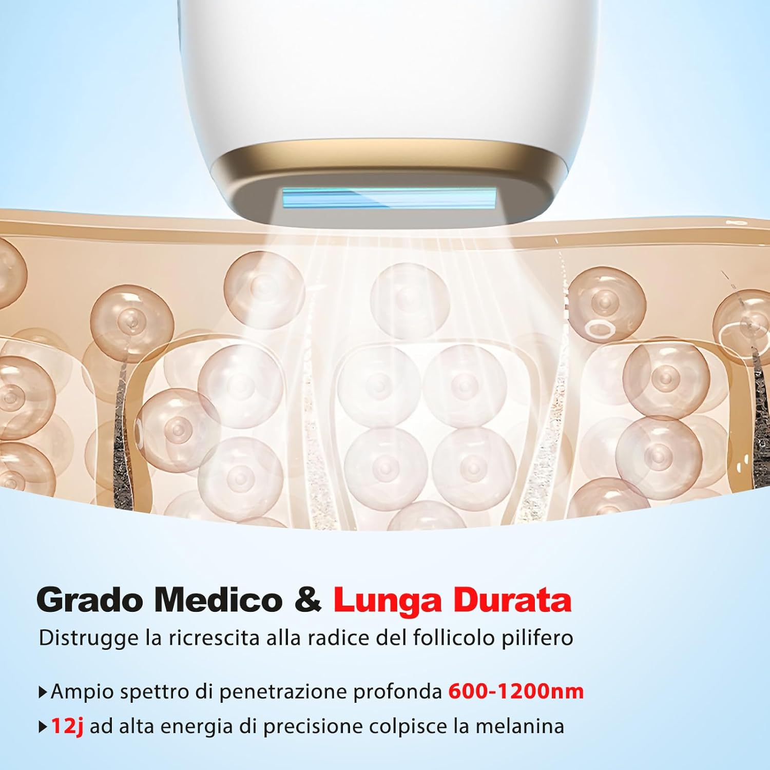 Thumbnail 1 de IPL epilatore luce pulsata 1200nm