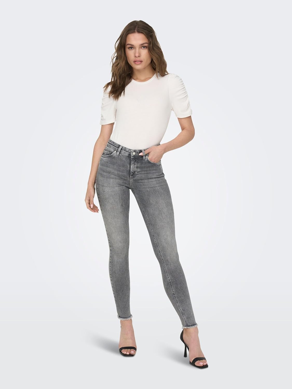 Thumbnail 5 de ONLY Female Skinny Jeans ONLBLUSH – Mittlere Taille, Skinny Fit, knöchellang