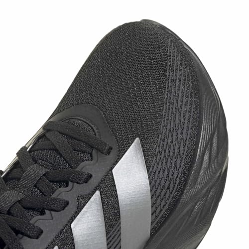 Detalle de adidas Mujer Galaxy 8 Running Shoes: comodidad con CLOUDFOAM para entrenos diarios (Core Black/Iron Met./Carbon, 39 1/3 EU)