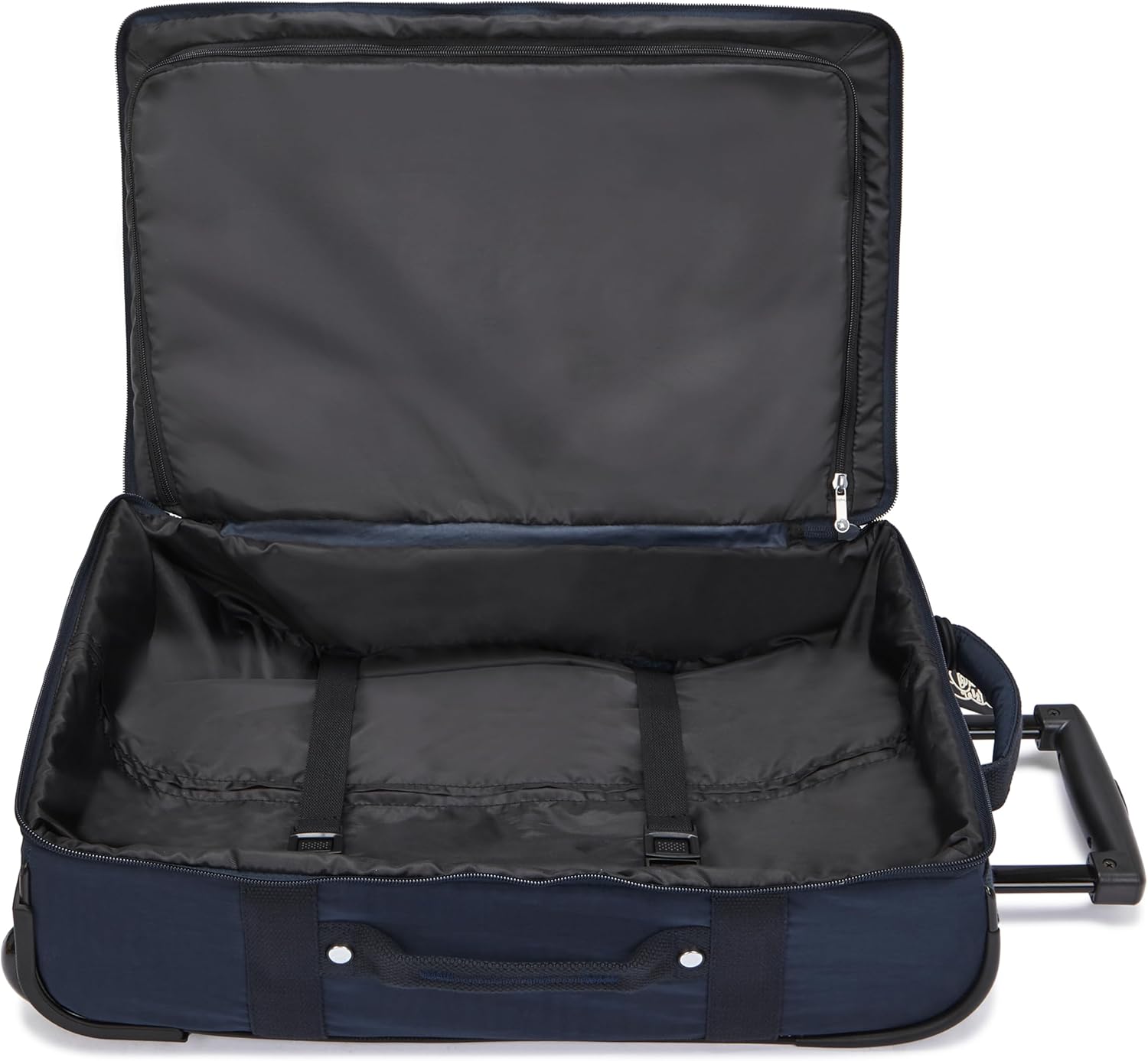 Detalle de Kipling TEAGAN US Kleine Reisetasche mit Rollen – Carry On, Blau