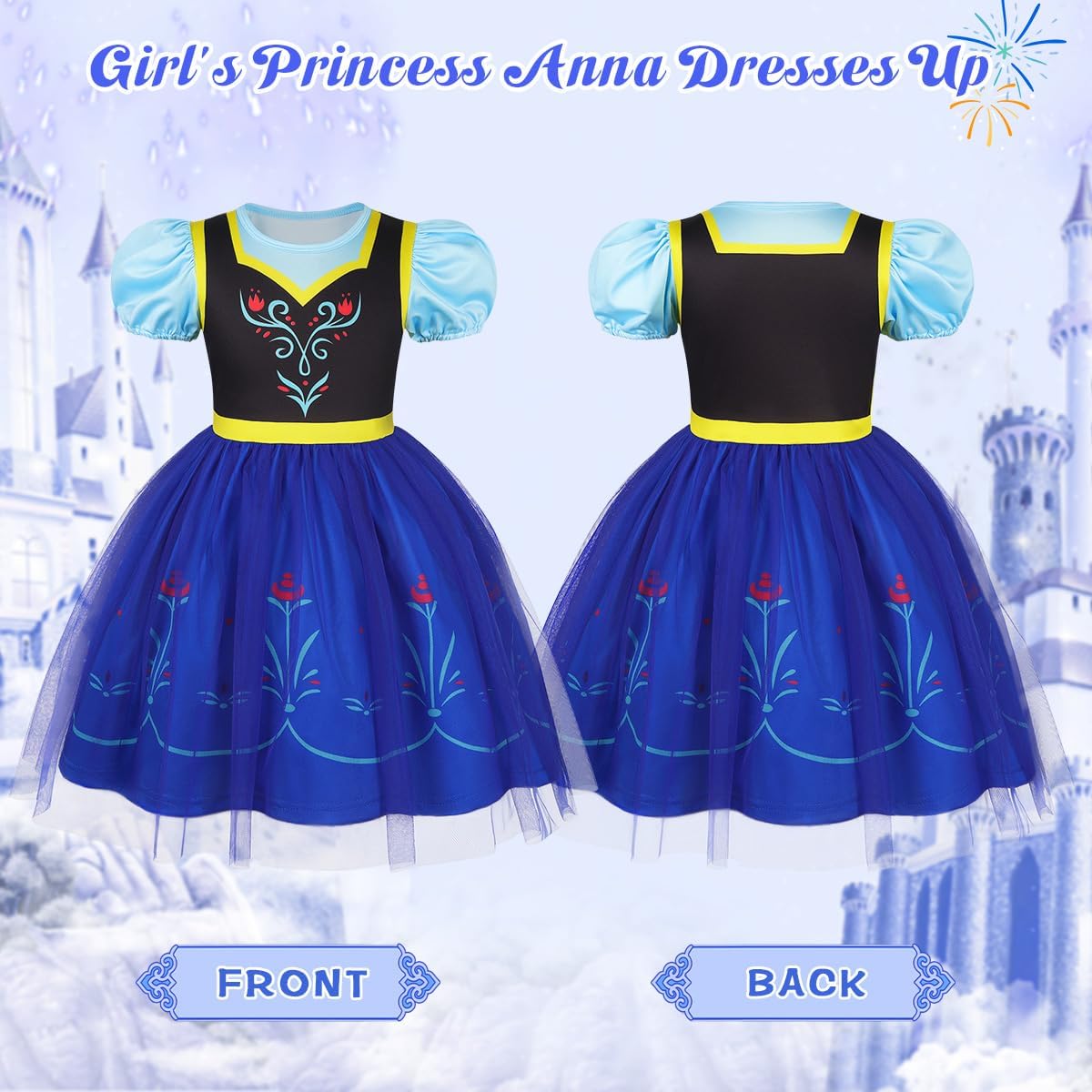 Detalle de Girls' Tulle Princess Dress
