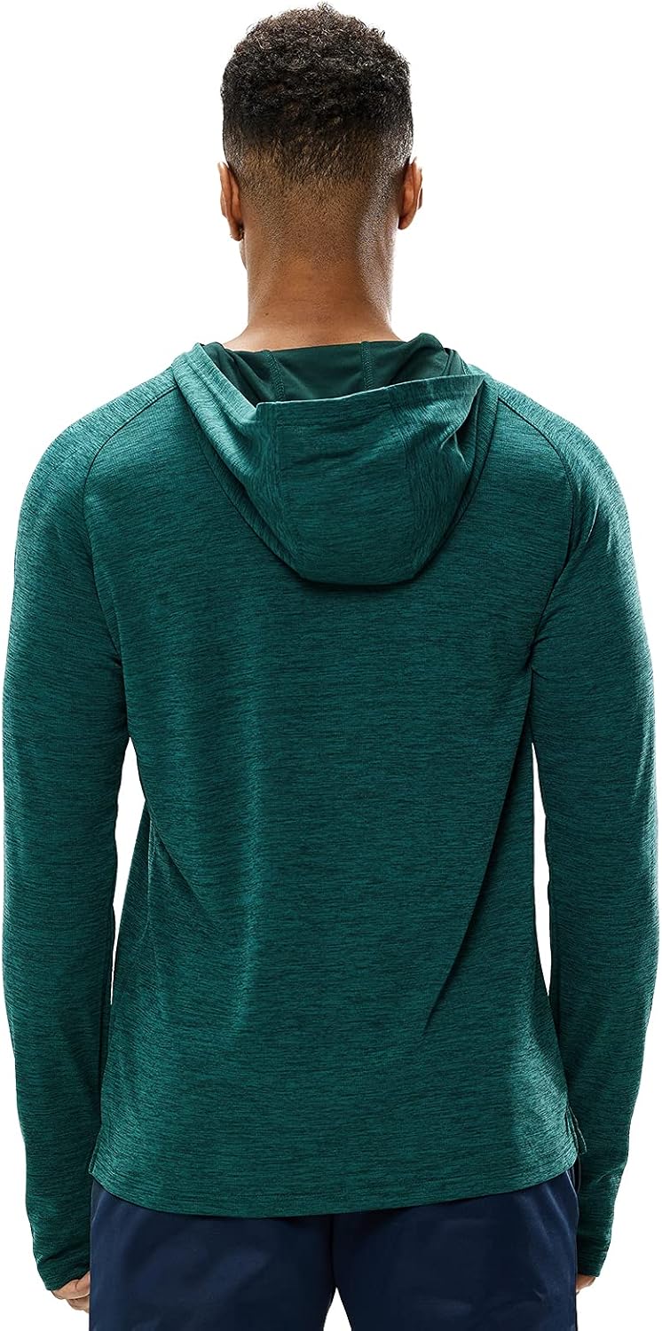 Thumbnail 1 de MIER Men's UPF 50+ Sun Protection Hoodie Long Sleeve with Hood and Thumbholes