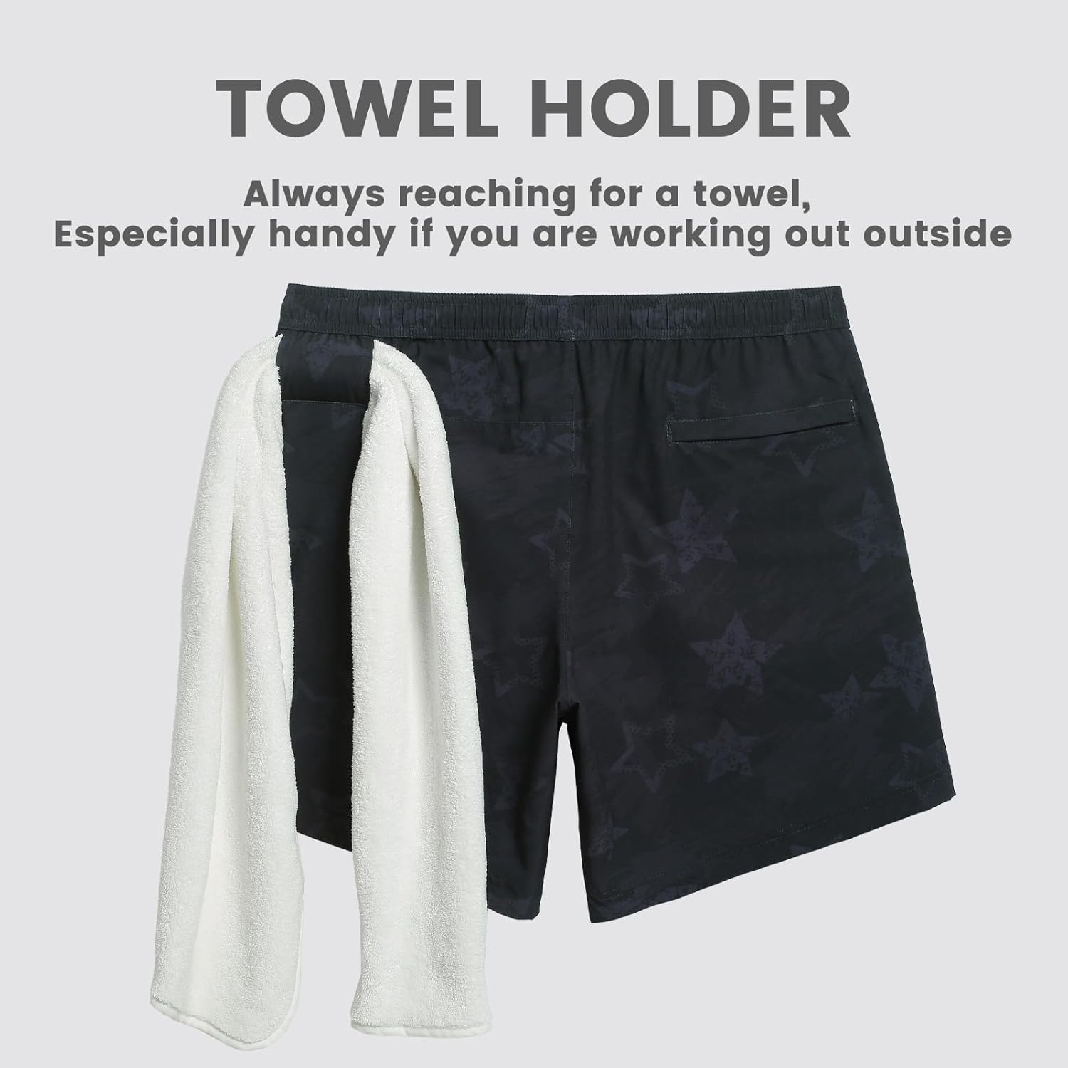 Thumbnail 1 de maamgic Men’s 7-Inch Gym Shorts with Compression Liner (2-in-1 Quick-Dry Stretch)