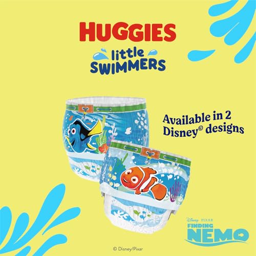 Thumbnail 7 de Huggies Little Swimmers Swim Nappies Size 3-4 (36) – Leak Guards, Stretchy Waistband and Tear Sides