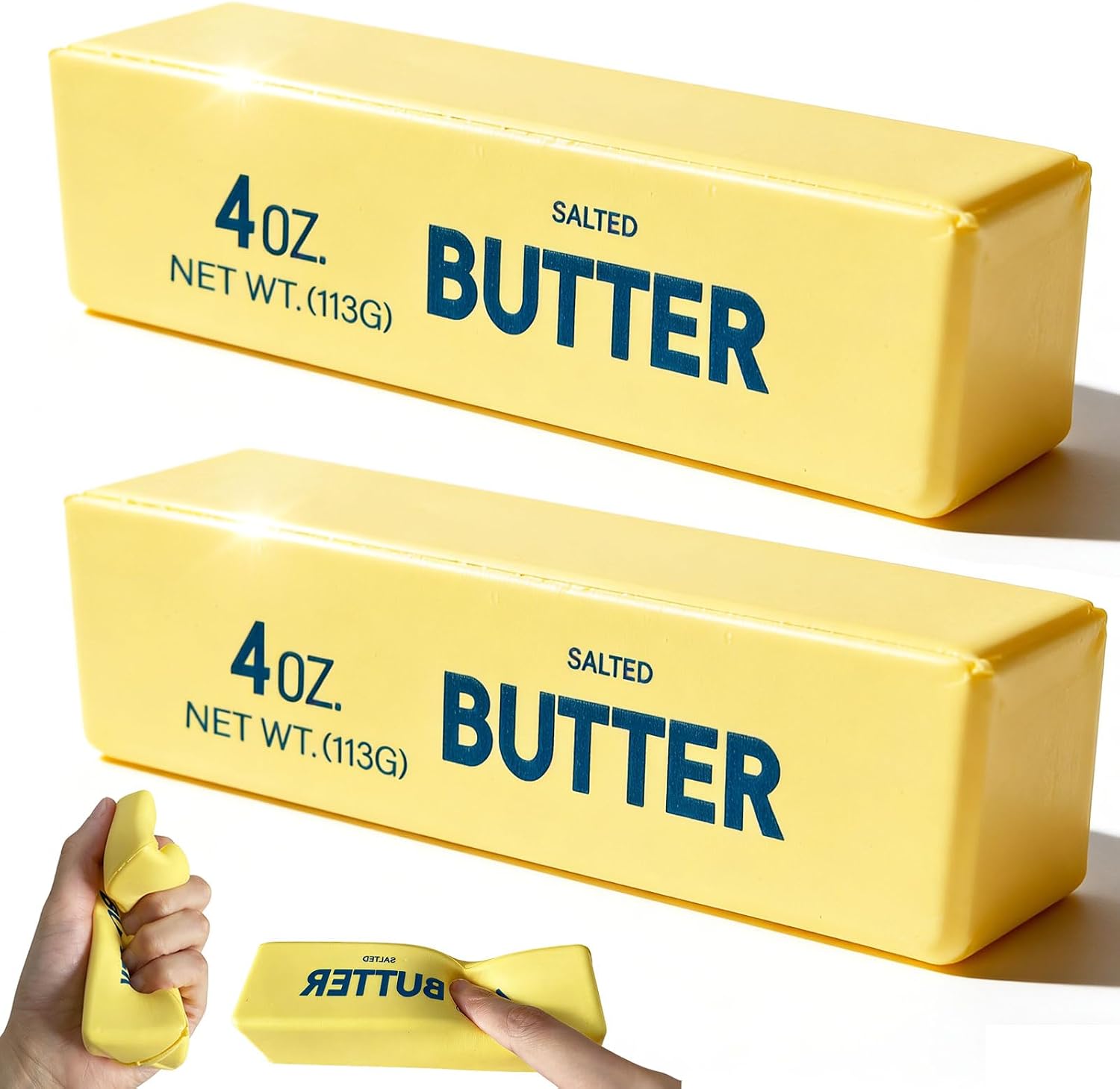 Detalle 2 de Butter Stick Squishy Stress Toy, PU