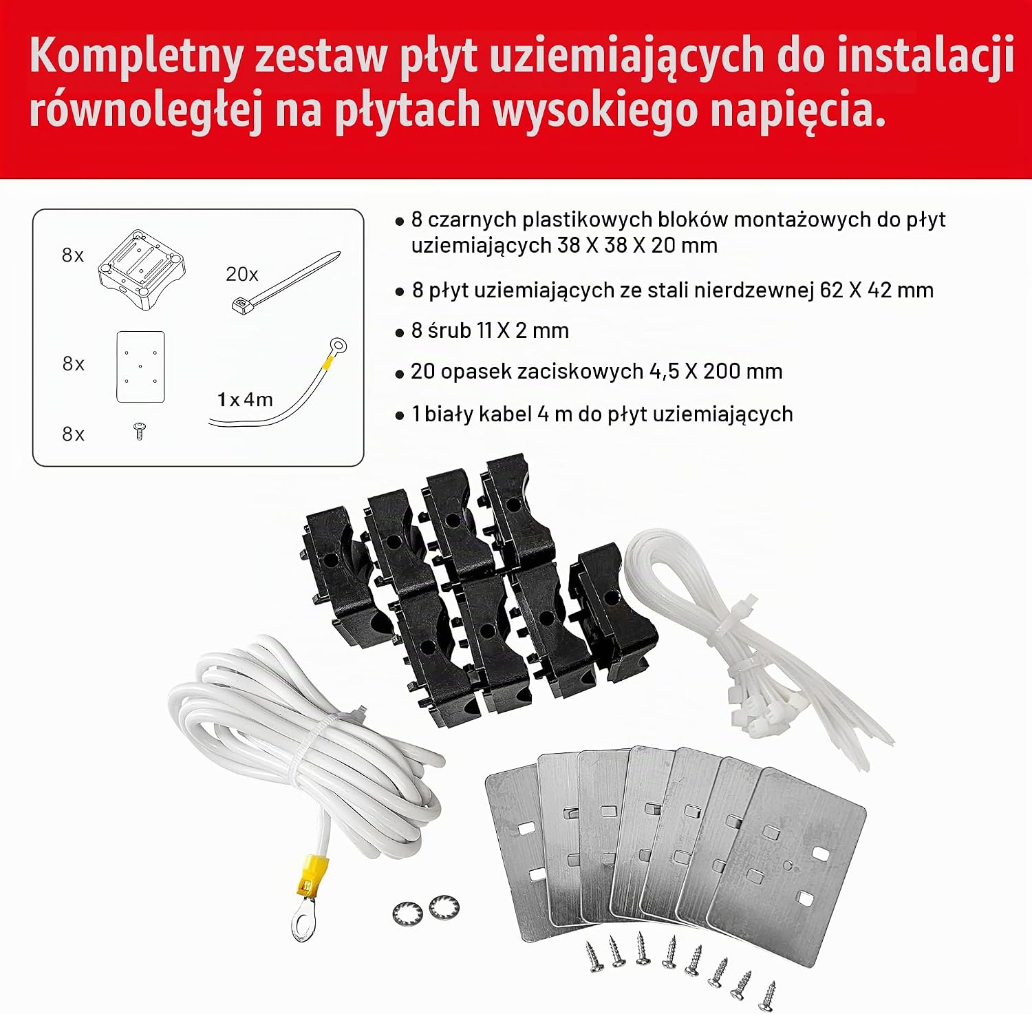 Thumbnail 3 de SWISSINNO Płyty stykowe do odstraszacza kun, 45 szt., wysokie napięcie