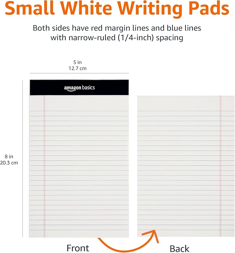 Thumbnail 4 de Amazon Basics Bloc de escritura A5 50 unidades 📝