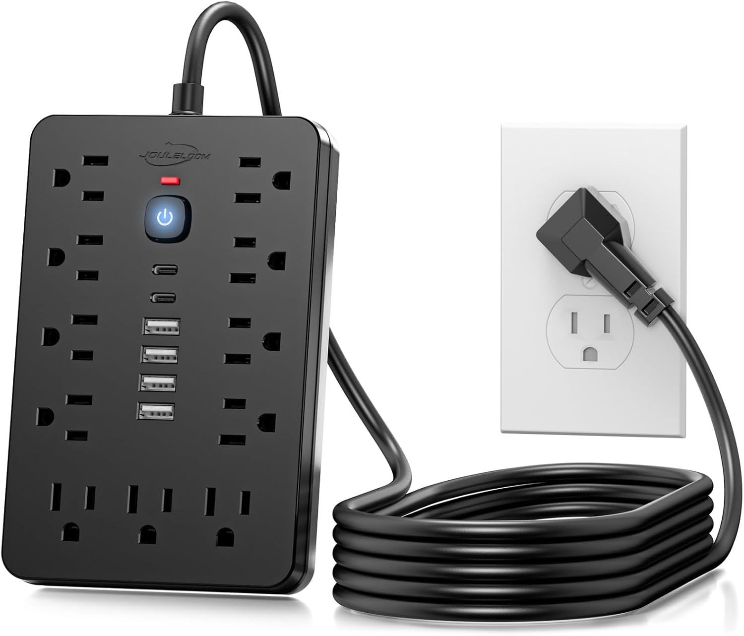 Detalle de JouleLoom 17-in-1 Power Strip 11 Outlets