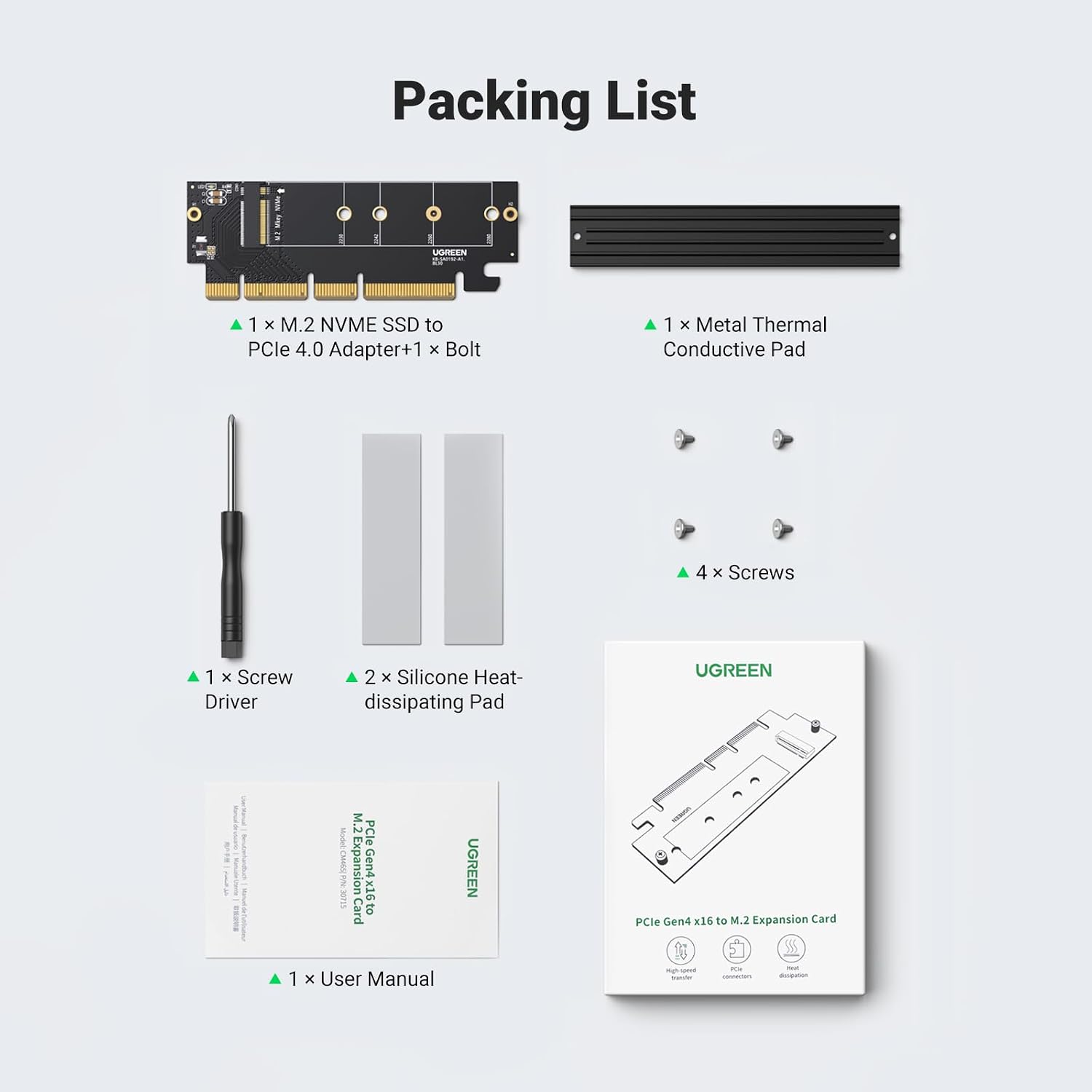 Thumbnail 6 de UGREEN NVMe PCIe Adapter 2280