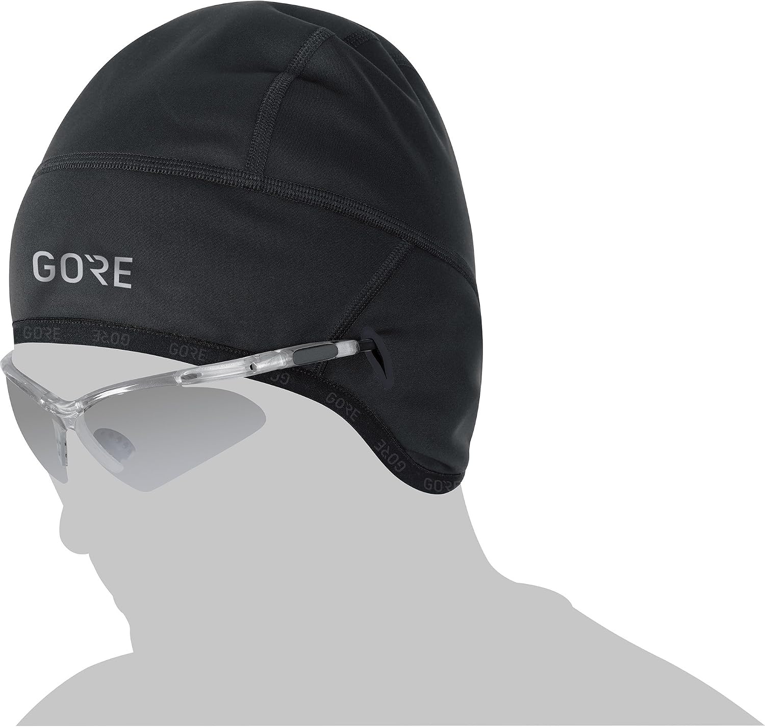 Detalle de Gore WEAR M Windstopper Thermo – czapka uniseks, wiatroszczelna, 54–58