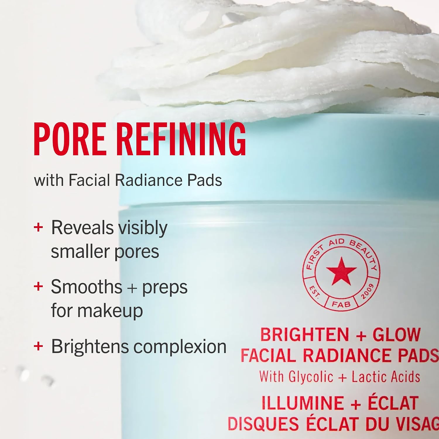 Detalle 2 de First Aid Beauty Facial Radiance Pads with Glycolic & Lactic Acids