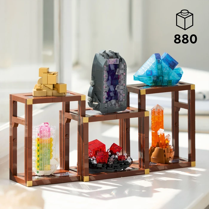 Thumbnail 3 de LEGO Ideas Mineraliensammlung 21362 – Miniaturnachbildung für dein Regal
