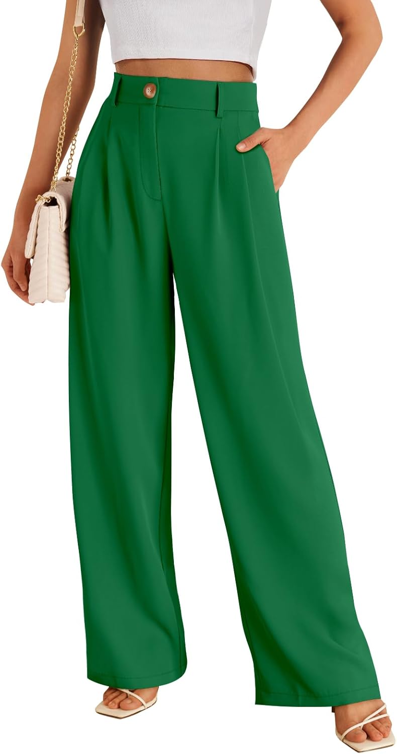 Thumbnail 5 de LILLUSORY Wide Leg Dress Pants for Women: High-Waisted, Dressy Trousers