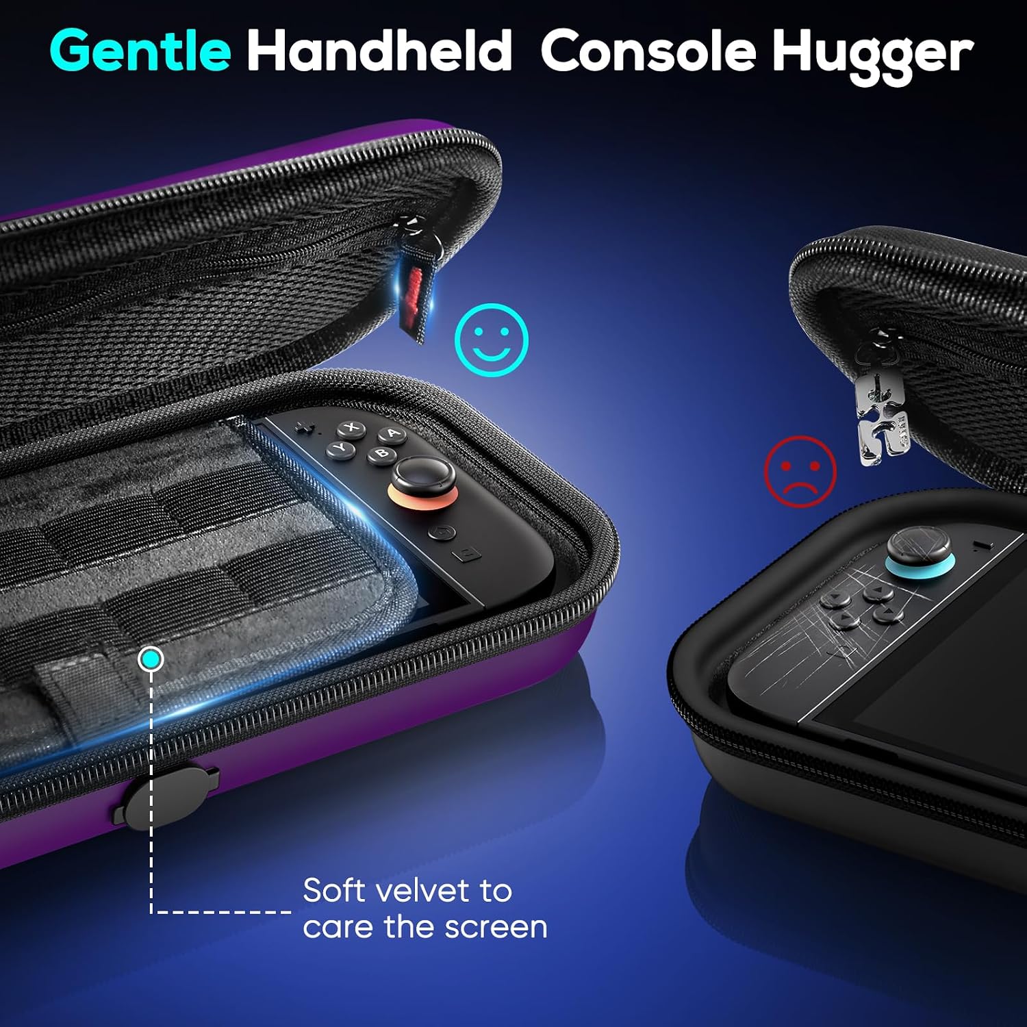Thumbnail 4 de [Charge Inside] Switch 2 case 10 game slots