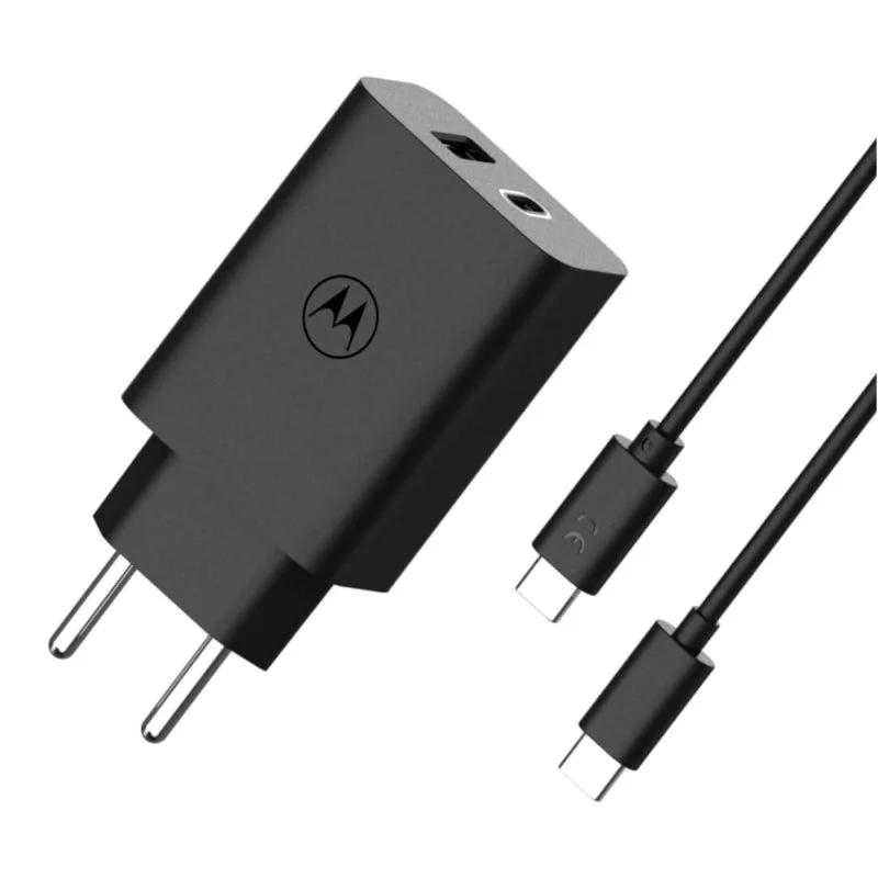 Detalle de Motorola TuboPower 50 Duo SJMC502 cargador 50 W rápido Negro