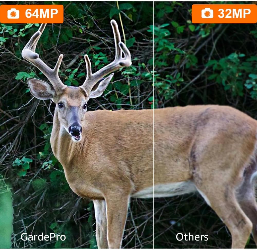 Detalle de GardePro A3S Trail Camera 64MP, 1296P