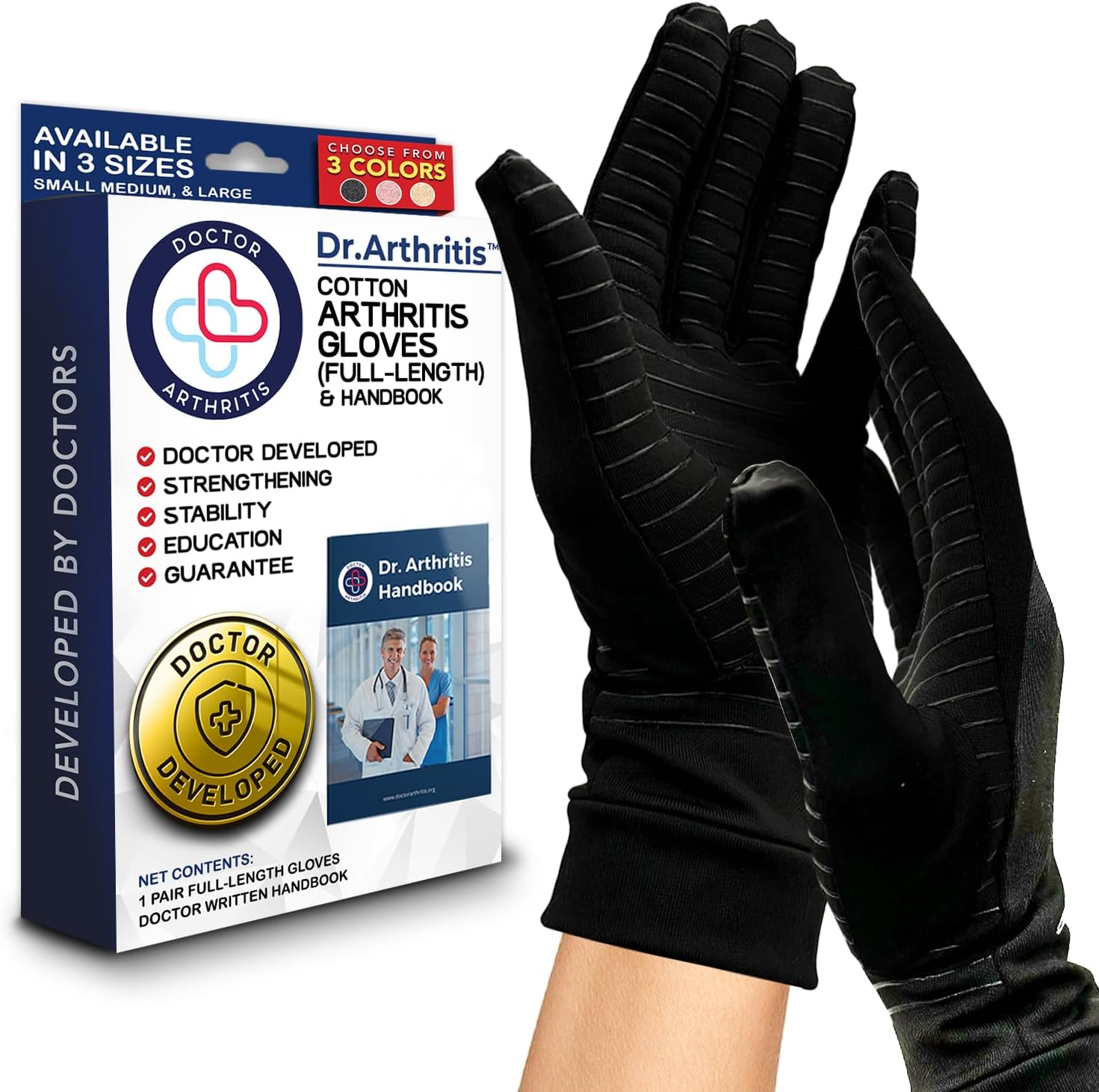 Detalle de Doctor Developed Copper Compression Gloves