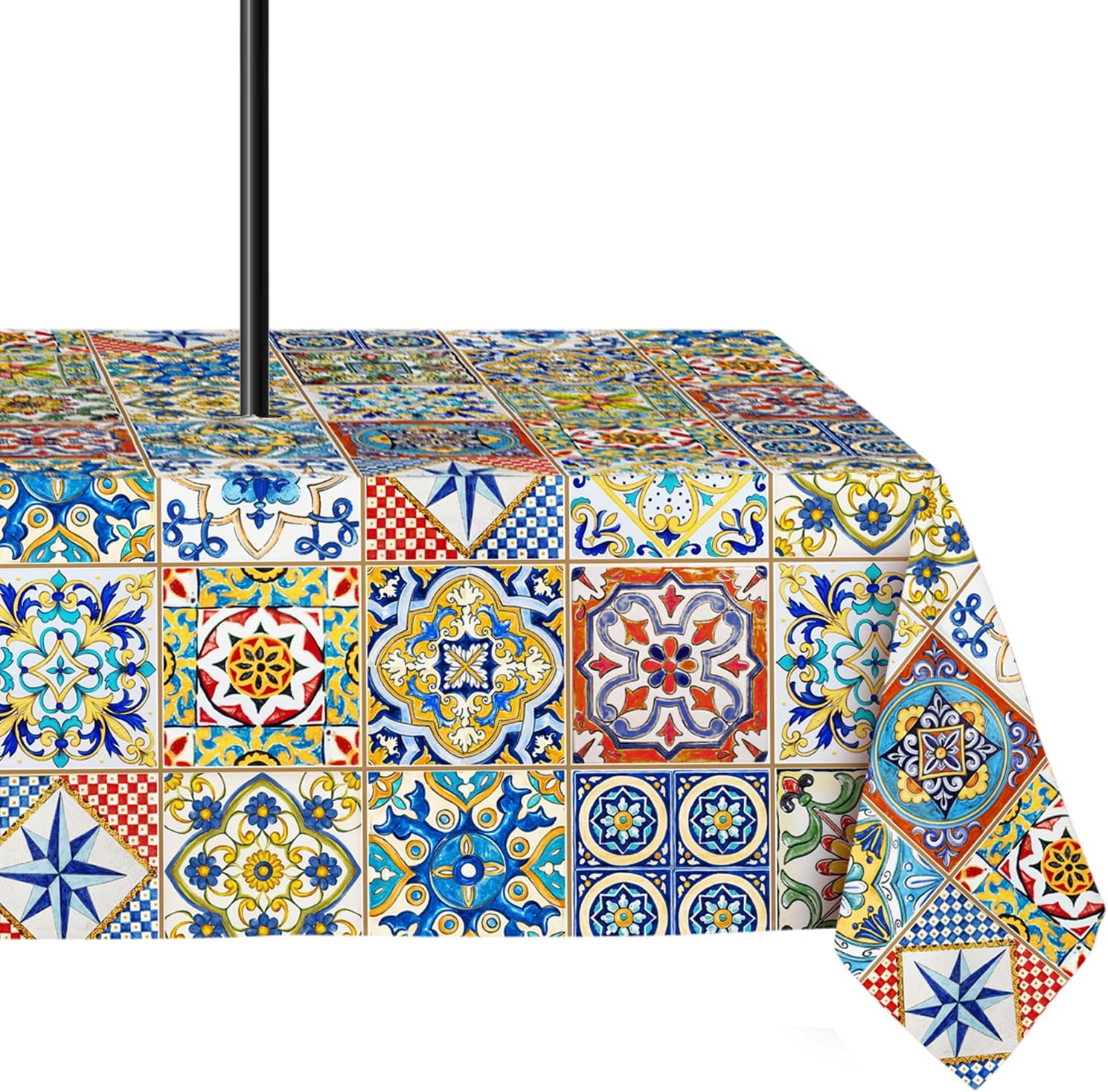 Detalle de Yighty Outdoor Tablecloth 60 x 84 inches