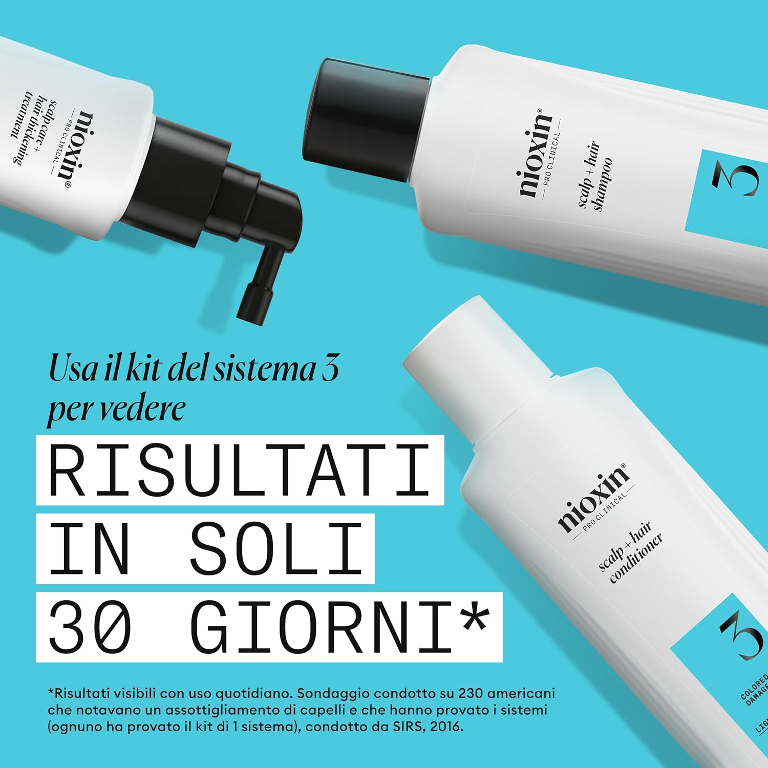 Detalle de Nioxin Scalp + Hair Thickening Sistema 3 per capelli diradati