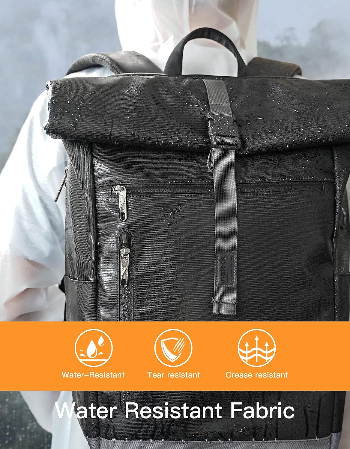 Thumbnail 4 de Inateck RollTop Rucksack 25–30L