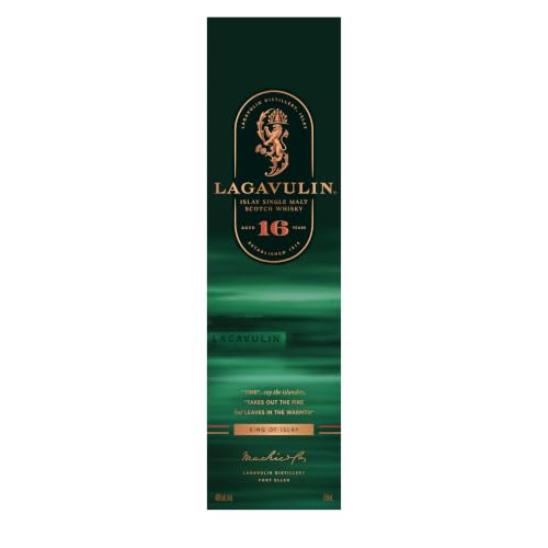 Detalle de Lagavulin 16 Jahre Islay Single Malt Scotch Whisky – 43% Vol, 700 ml