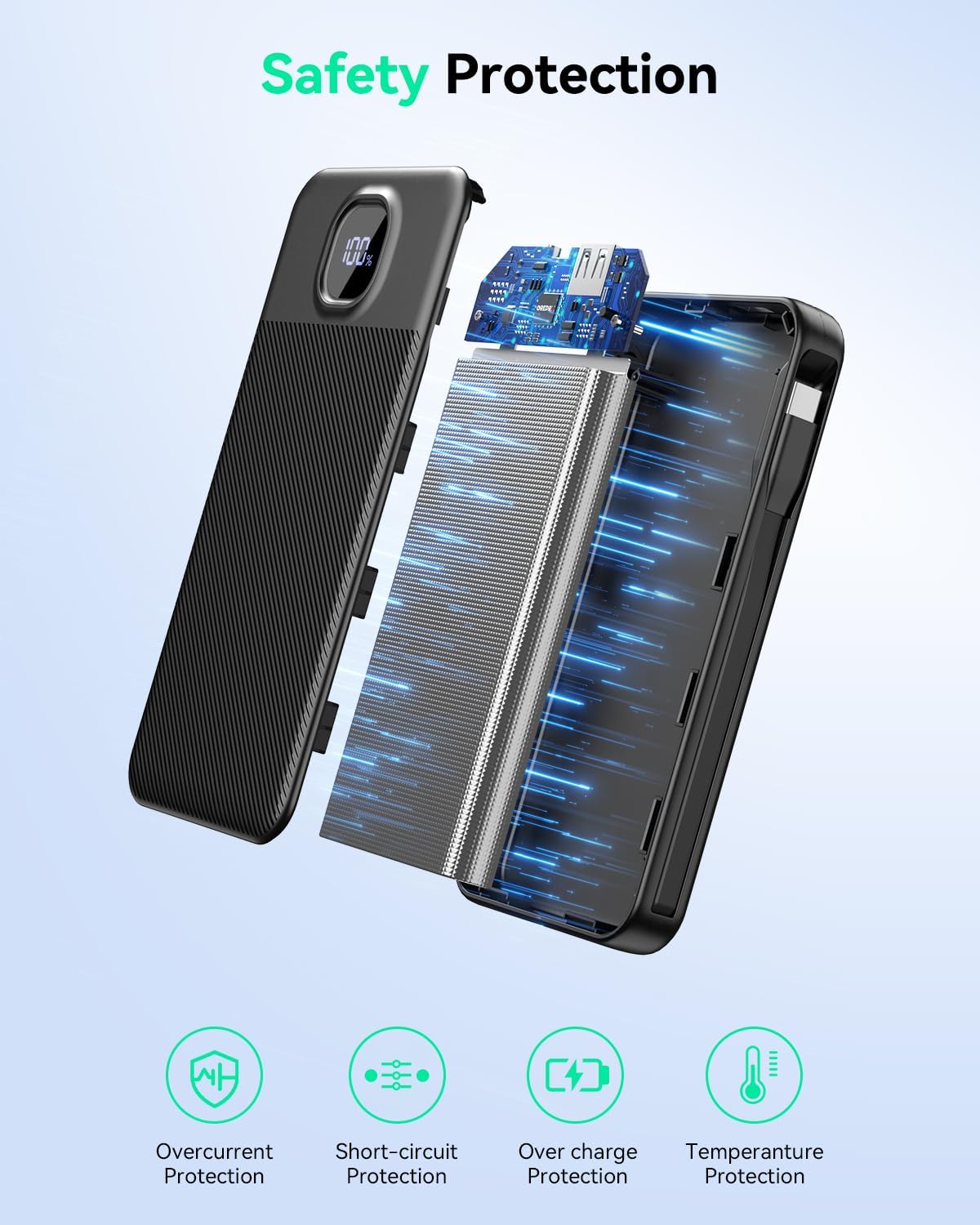 Thumbnail 6 de GREPRO 10000mAh Power Bank with Cable