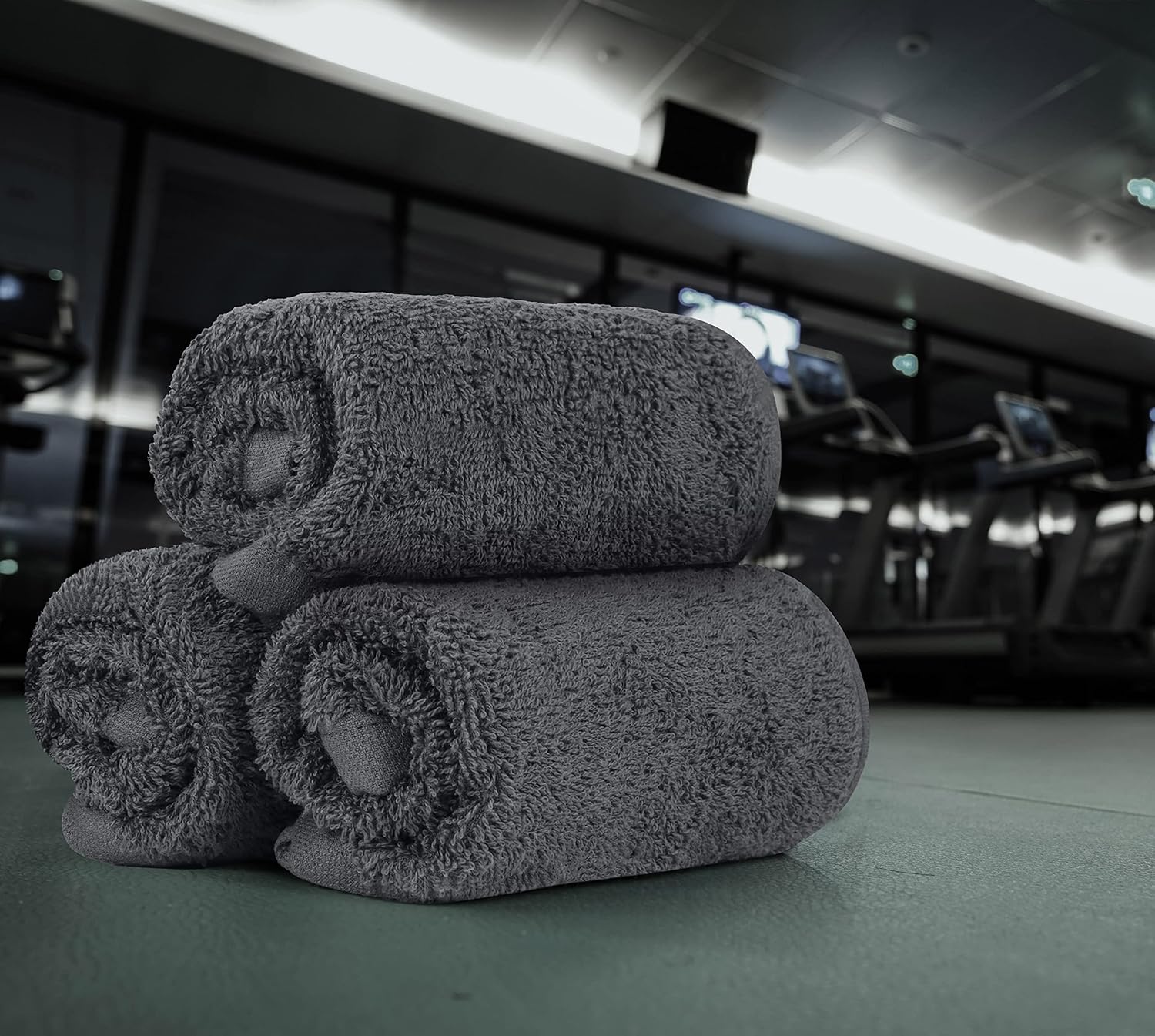 Detalle de Utopia Towels - Set asciugamani 30 x 30 cm in 100% cotone filato ad anelli