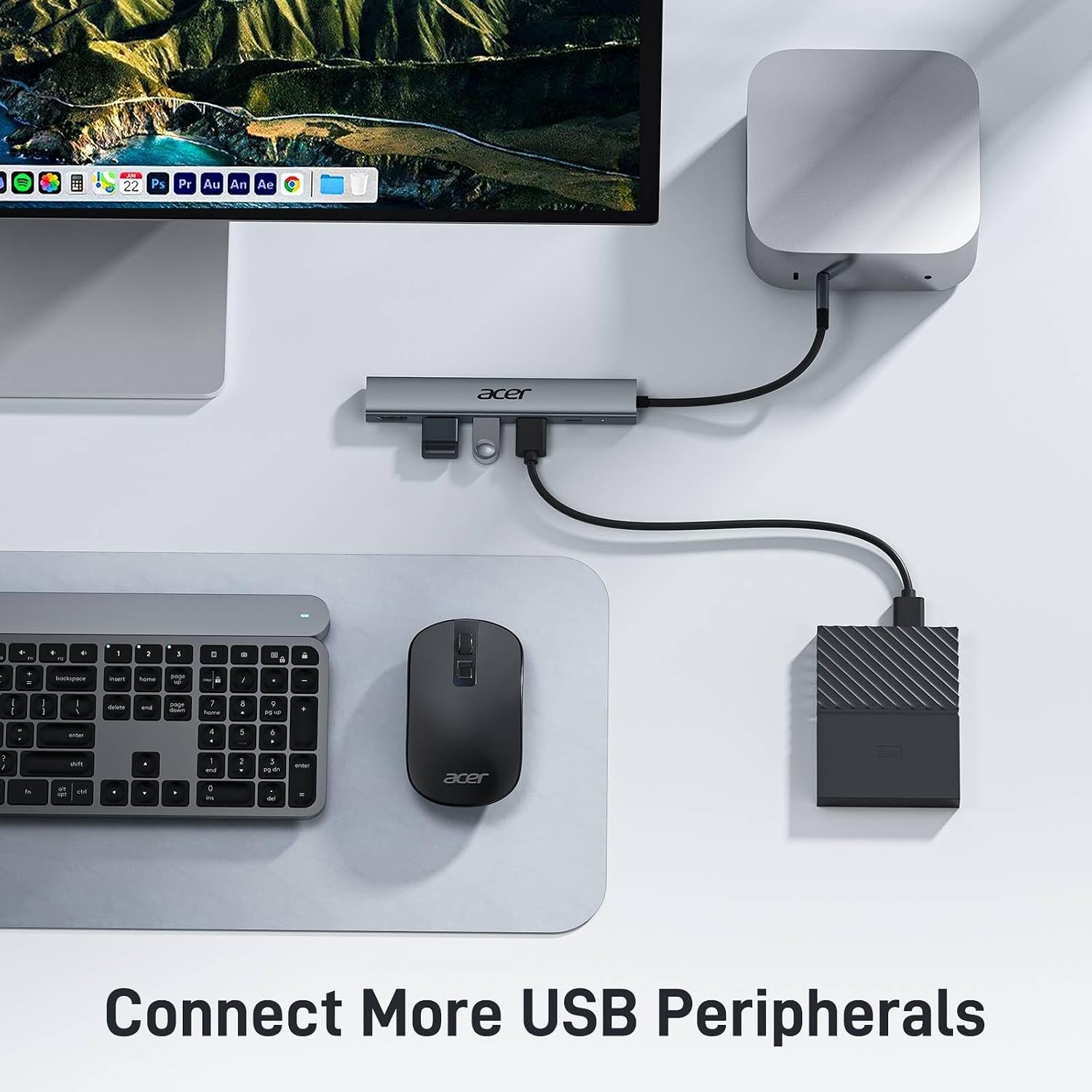 Detalle de Acer USB-C Hub 5-in-1