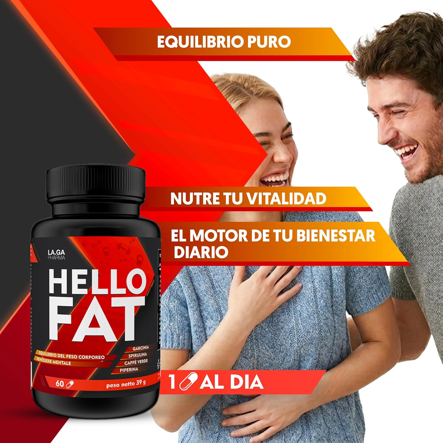 Thumbnail 4 de HELLO FAT Quemagrasas 60 pastillas