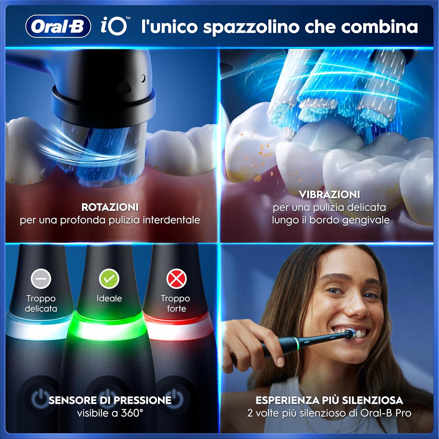 Detalle 2 de Oral-B iO 5N spazzolino elettrico 1 testina 🪥
