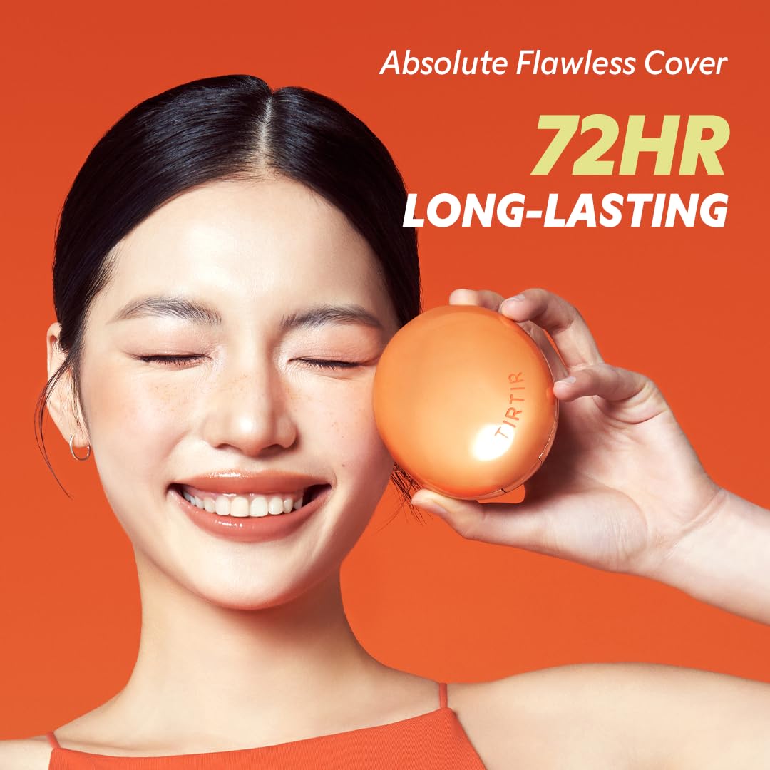Detalle 2 de TIRTIR Mask Fit Ai Filter Cushion Foundation, #24N Latte, Semi-Matte Coverage