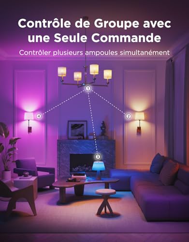 Thumbnail 6 de Govee Ampoule Connectée E14 RGBWW (lot de 2) — Lumière intelligente 450 lm, 4,8 W