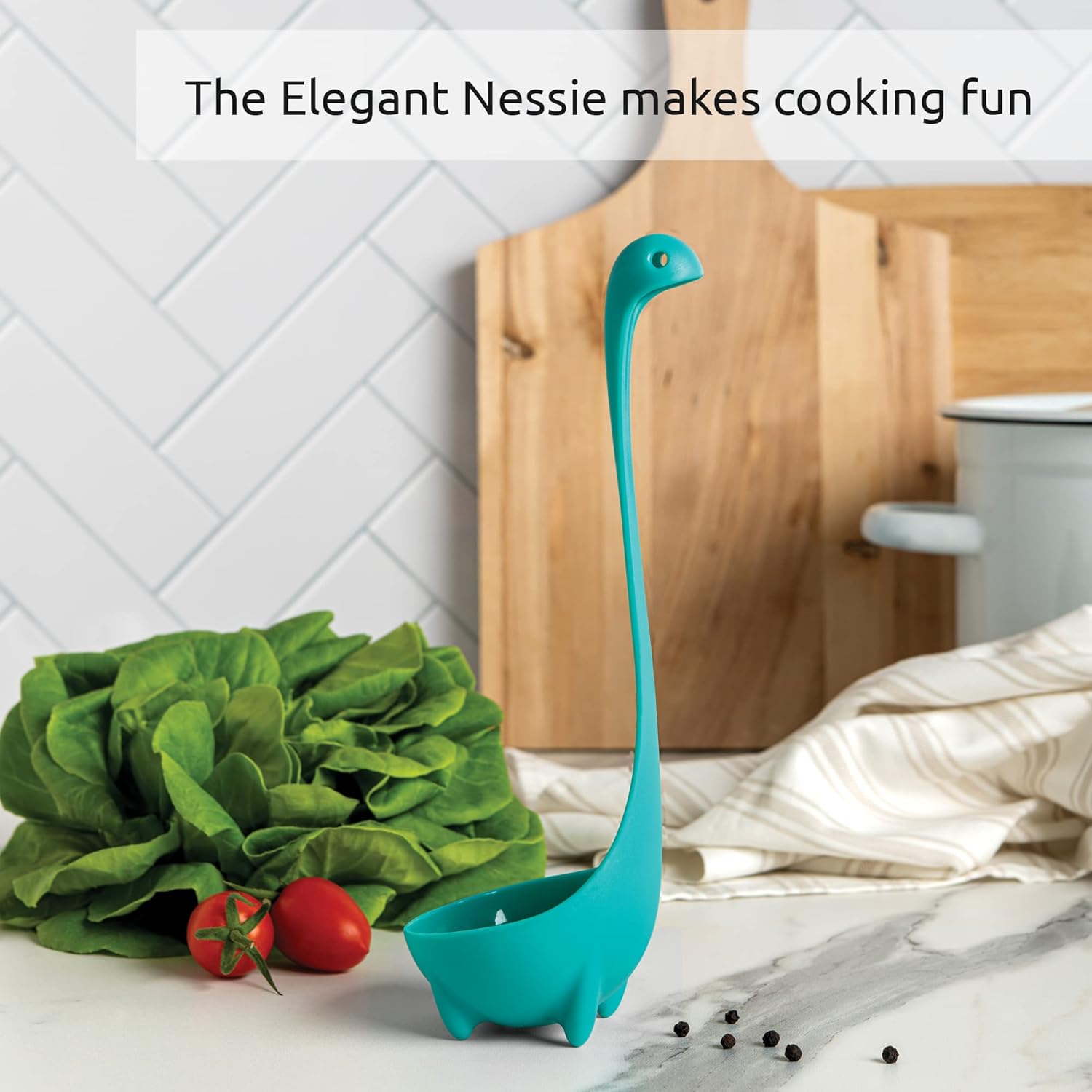 Detalle 2 de OTOTO The Original Nessie Ladle soup ladle 🍲