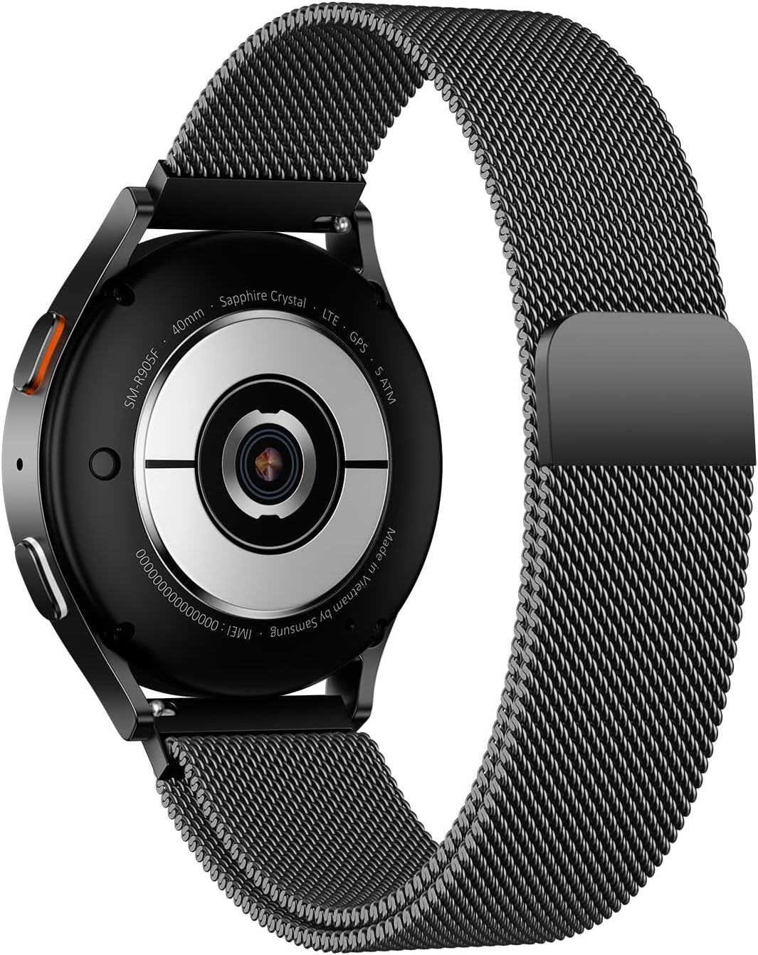 Thumbnail 1 de LYYLTX Edelstahl Mesh Uhrenarmband 6 Breiten