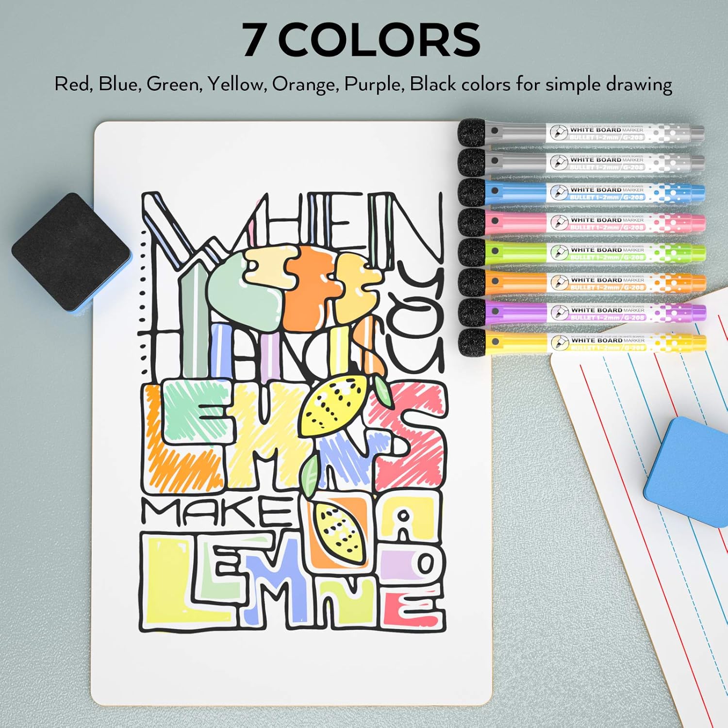 Thumbnail 5 de Nicpro Lavagna cancellabile 22x30 cm 📋