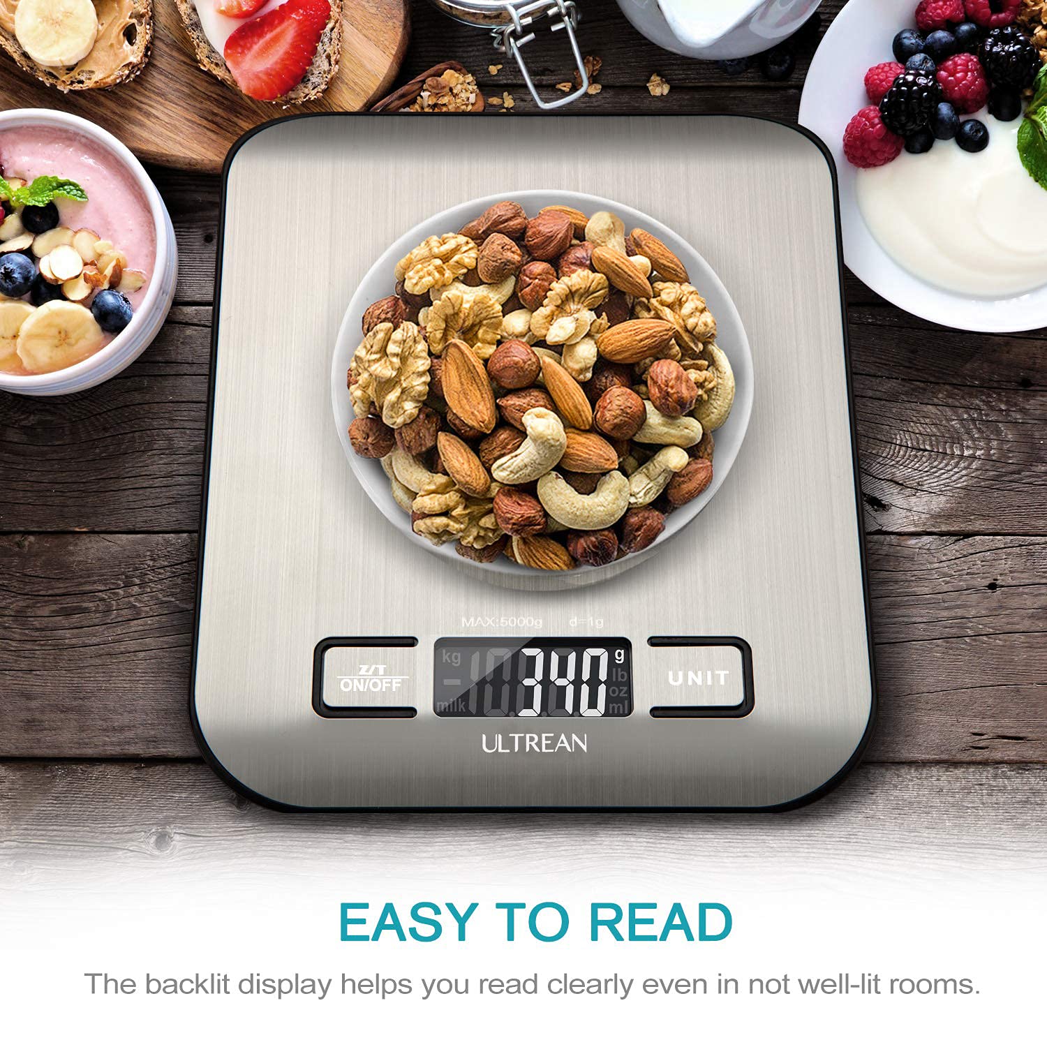 Detalle 2 de Ultrean Food Scale 11lb ⚖