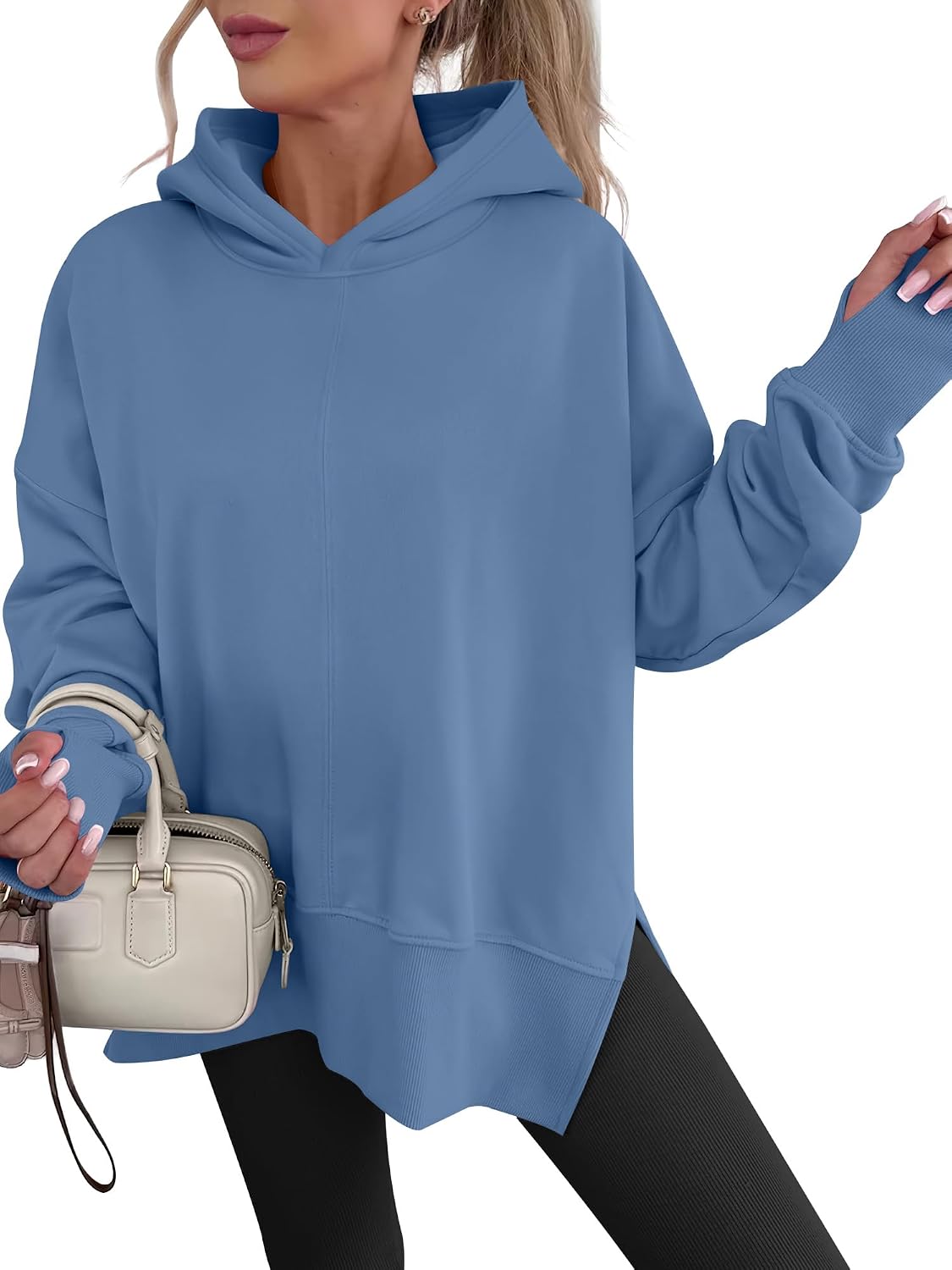 Detalle de ANRABESS Oversized Hooded Sweatshirt 2026