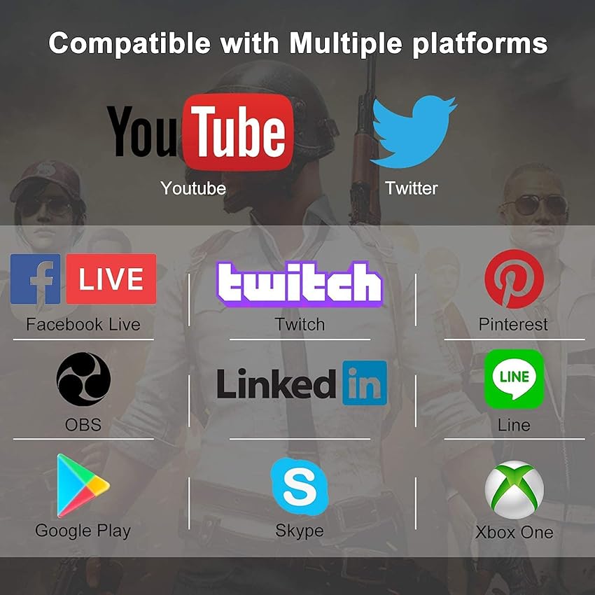Detalle 2 de Rybozen 4K HDMI Capture Card for Streaming