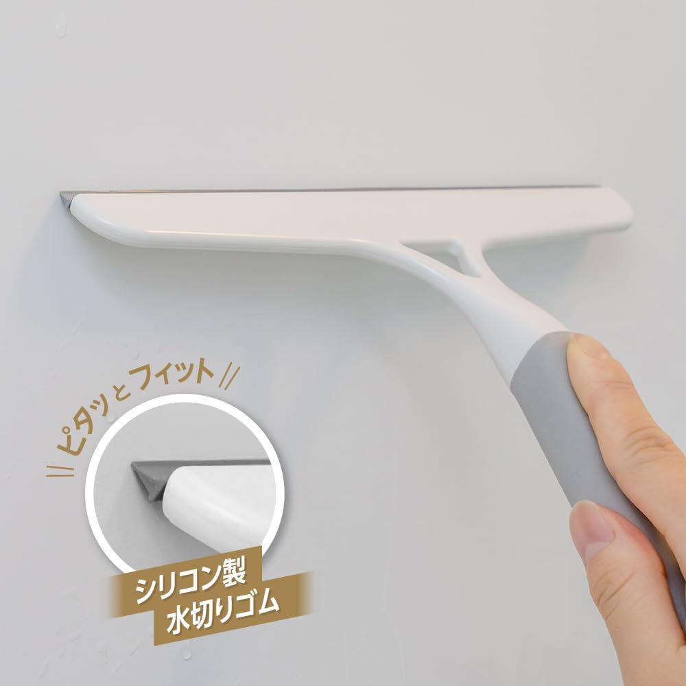 Detalle de アズマ工業 BT762 窓・浴室用シリコン水切りワイパー 幅24×高さ20cm