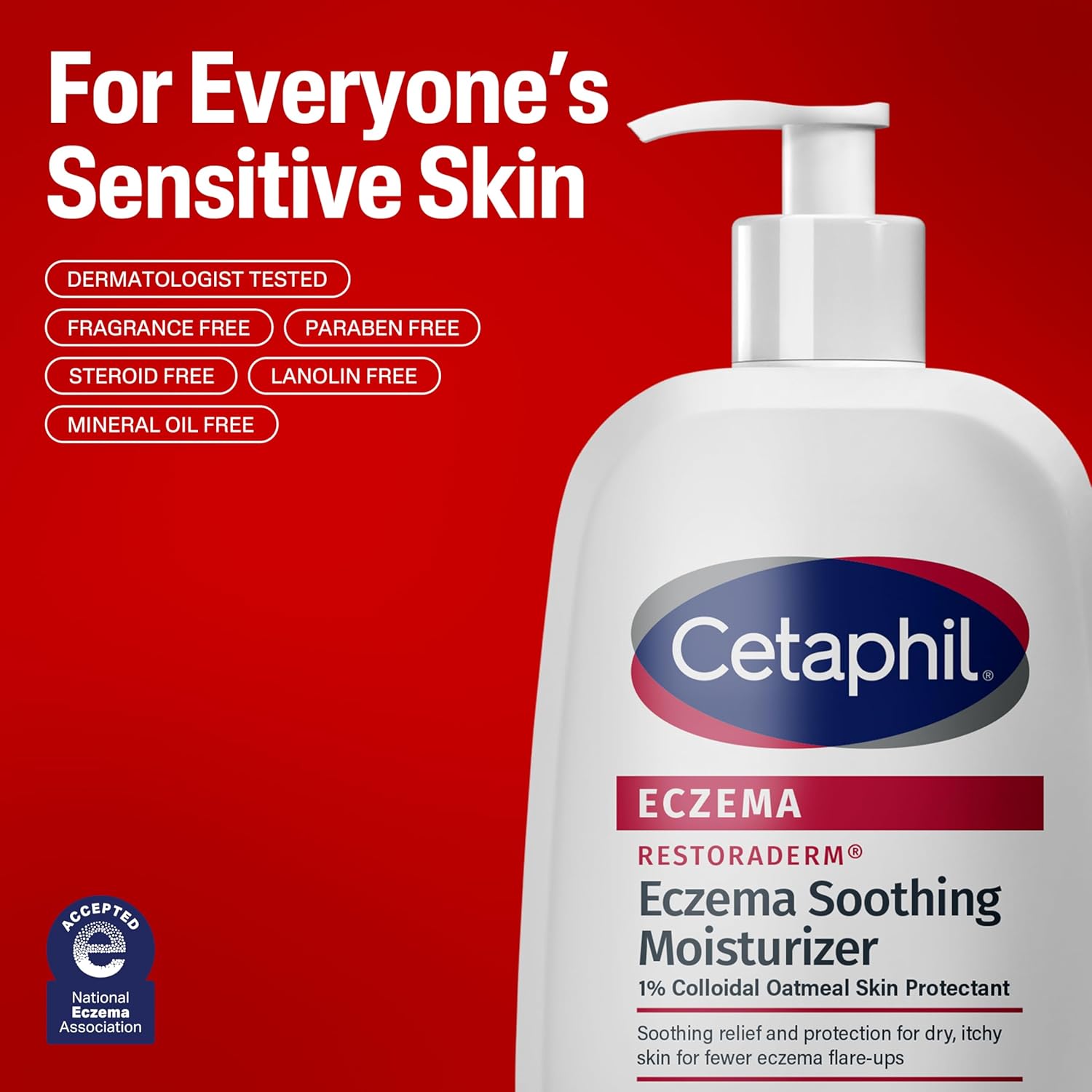 Thumbnail 6 de Cetaphil Eczema RestorADERM Soothing Moisturizer for Eczema-Prone Skin (16 oz)
